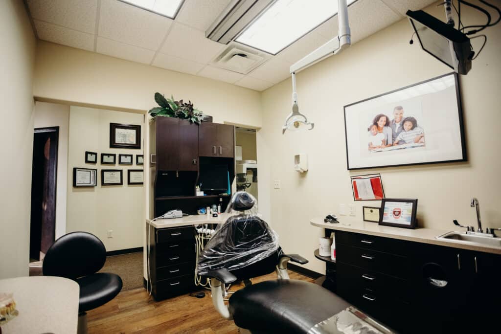 Luxury dental office at our Arlington dentistry.