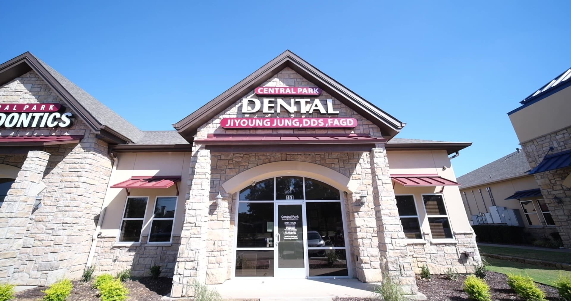 Our Mansfield dental office, Central Park Dental and Orthodontics.