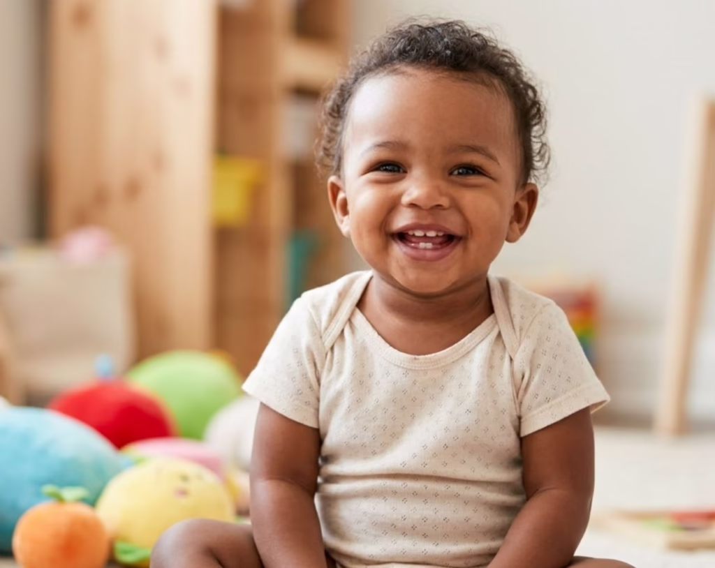 smiling baby