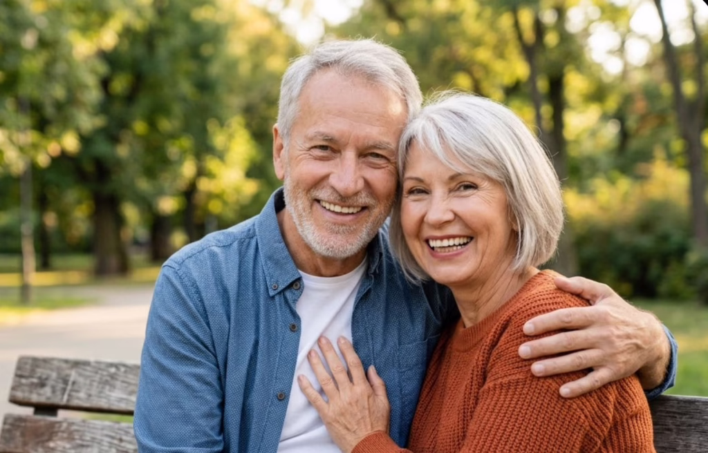 smiling senior