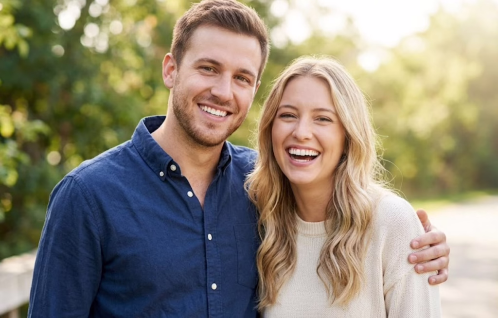 smiling couple