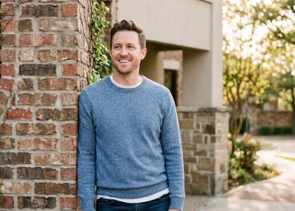 smiling man