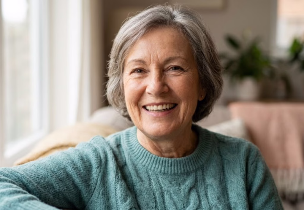 smiling senior
